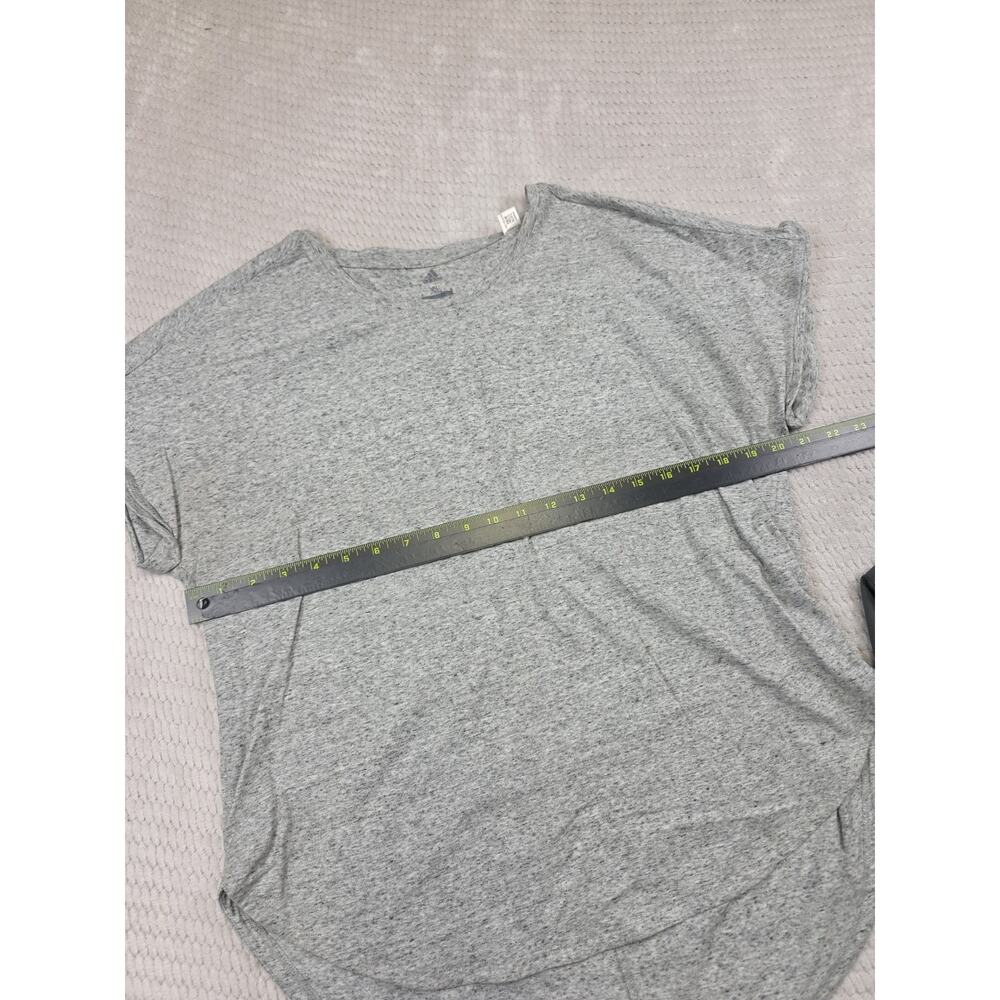 Adidas Shorts & Shirt Womens XL Gray Short Sleeve Climalite - Picture 5 of 8